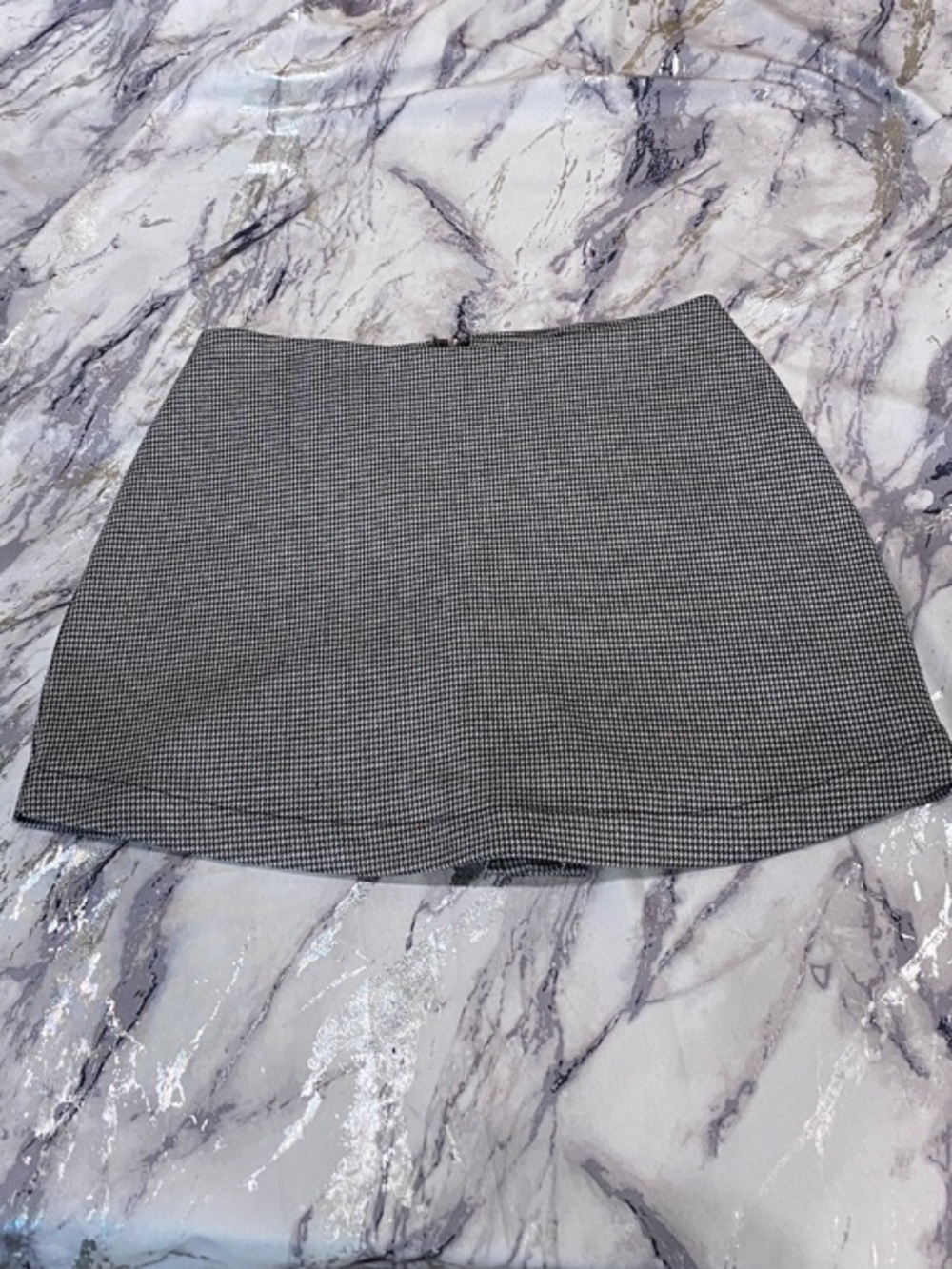 Forever 21 Black & White Mini Skirt